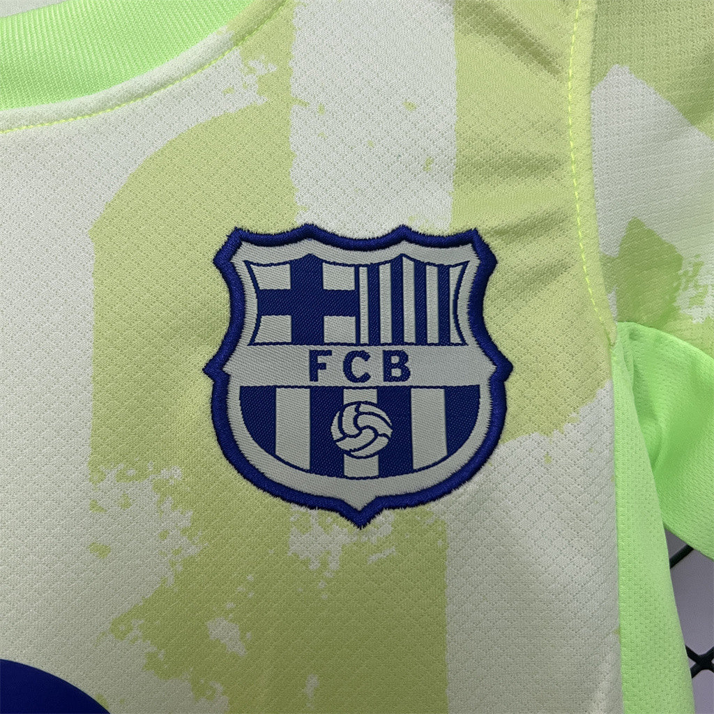Barcelona Third Kids Suit 24/25