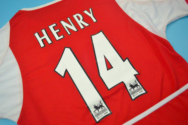 Arsenal Home Retro Jersey 02/03