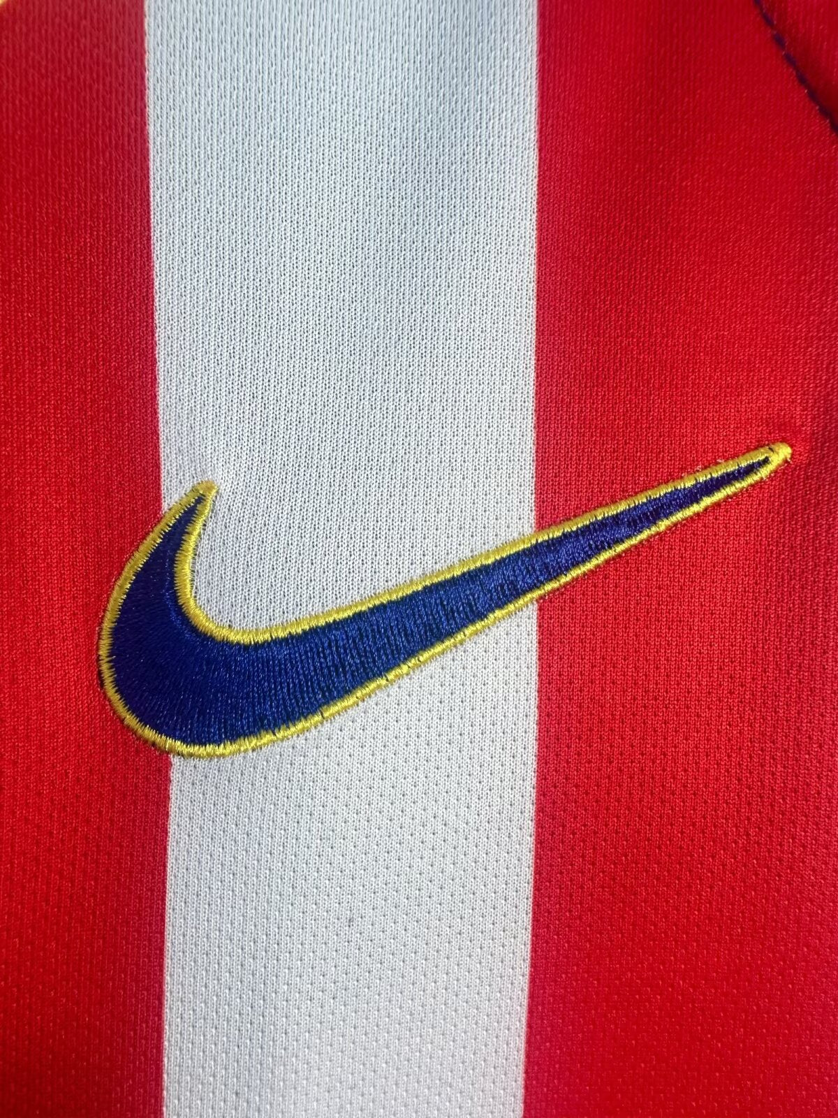 Atletico Madrid Home Long Sleeve Retro Jersey 2004/05
