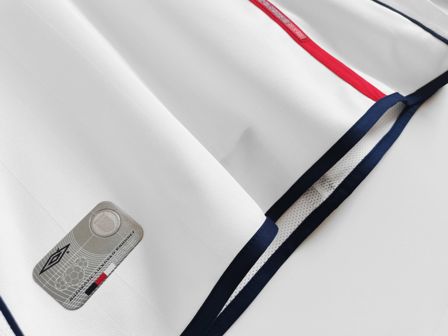 England Retro Home Long Sleeve Jersey 2002