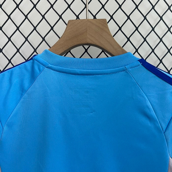 Real Madrid Goalkeeper Kids Suit 24/25 Blue