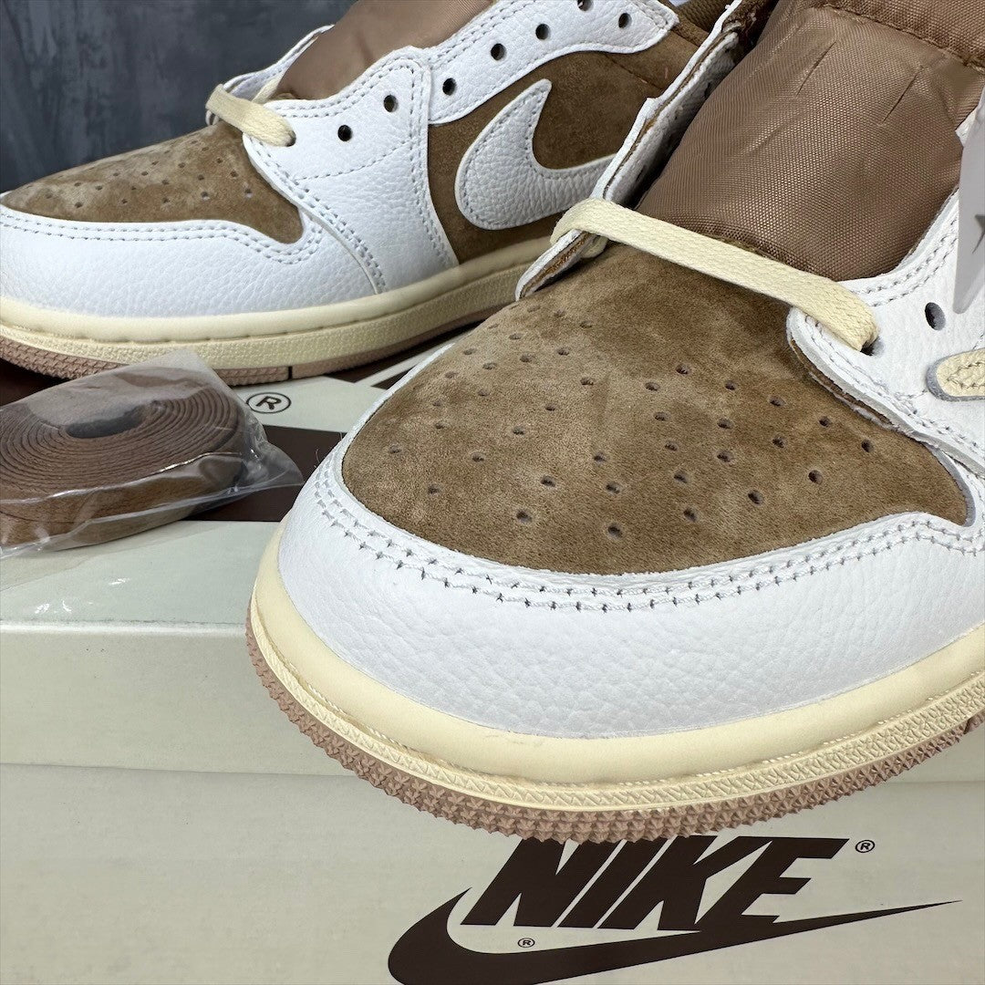 Travis Scott x Air Jordan 1 Low Sail and Ridgerock