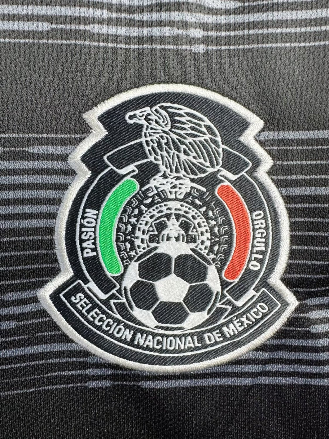 Mexico Home Retro Long Sleeve Jersey 2019