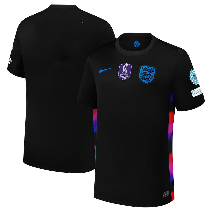 England Women's Team Euro 2025 Away Kids Suit & Socks