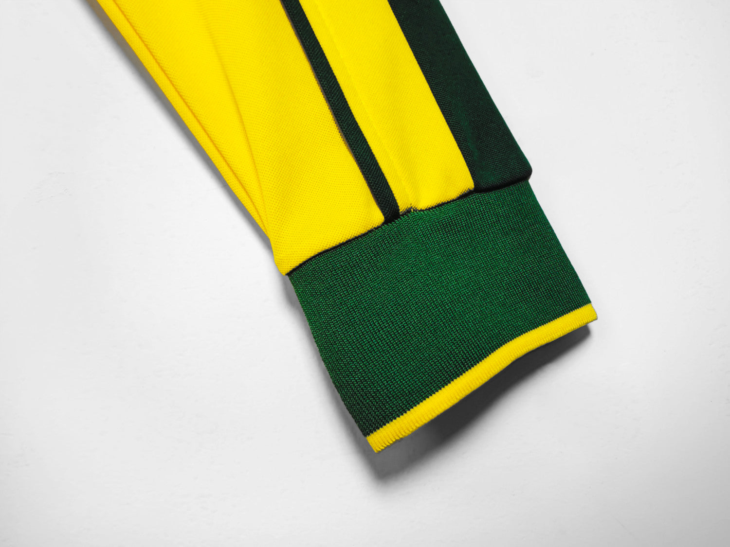 Brazil Home Retro Long Sleeve Jersey 1998