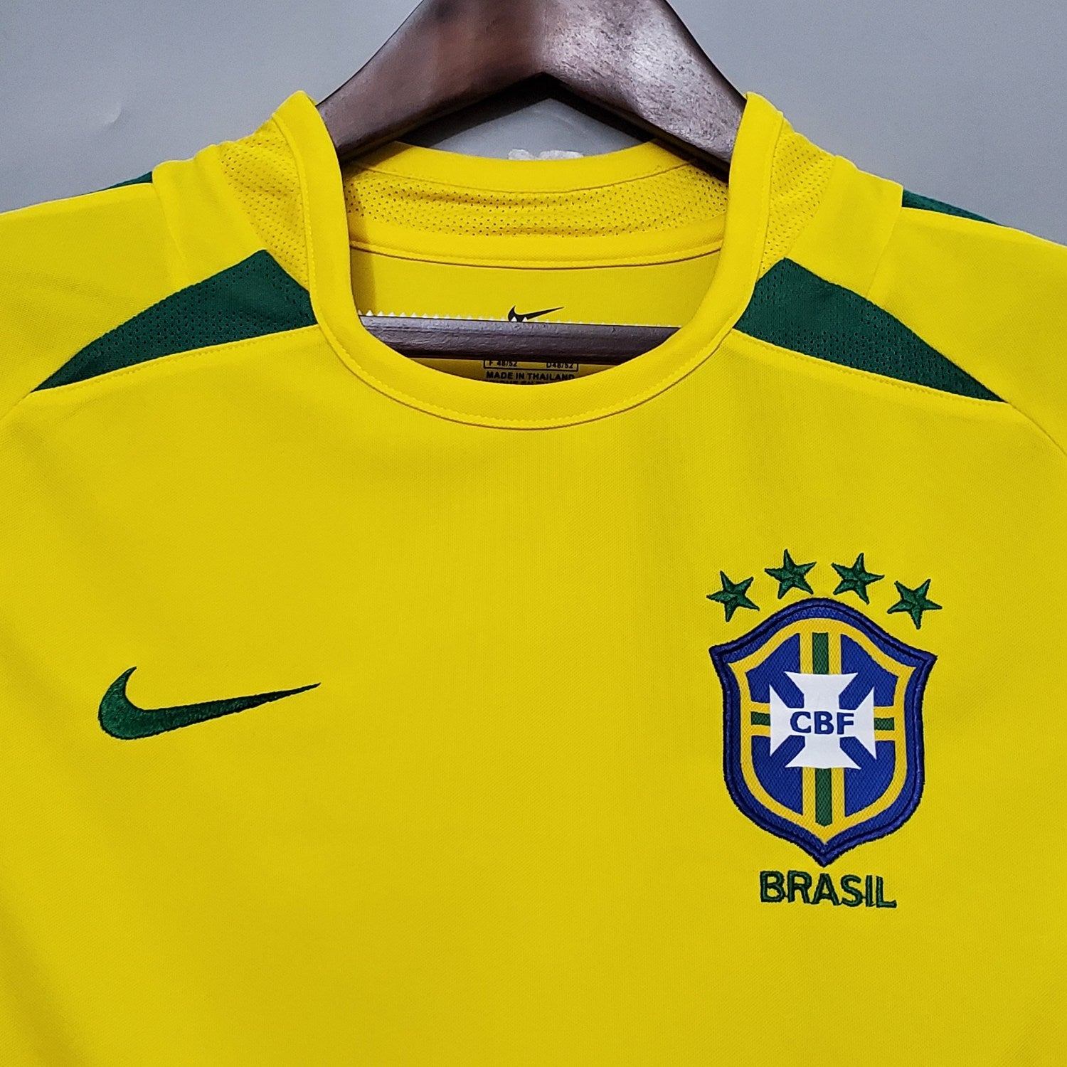Brazil Home Retro Jersey 2002