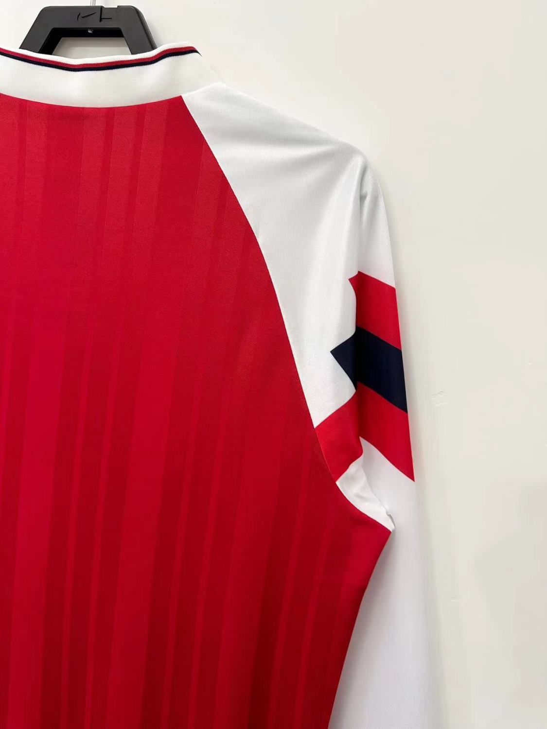 Arsenal Home Long Sleeve Retro Jersey 1992/94