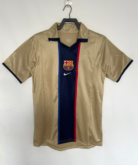 Barcelona Away Retro Jersey 2001/02