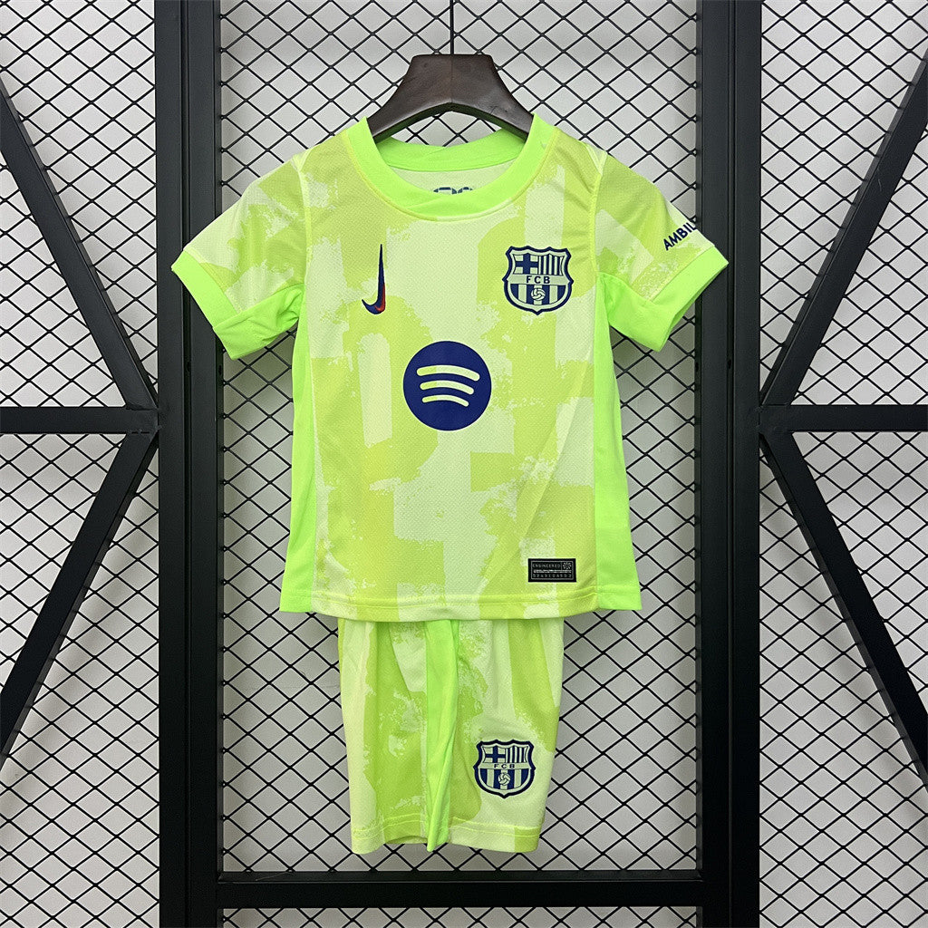Barcelona Third Kids Suit 24/25