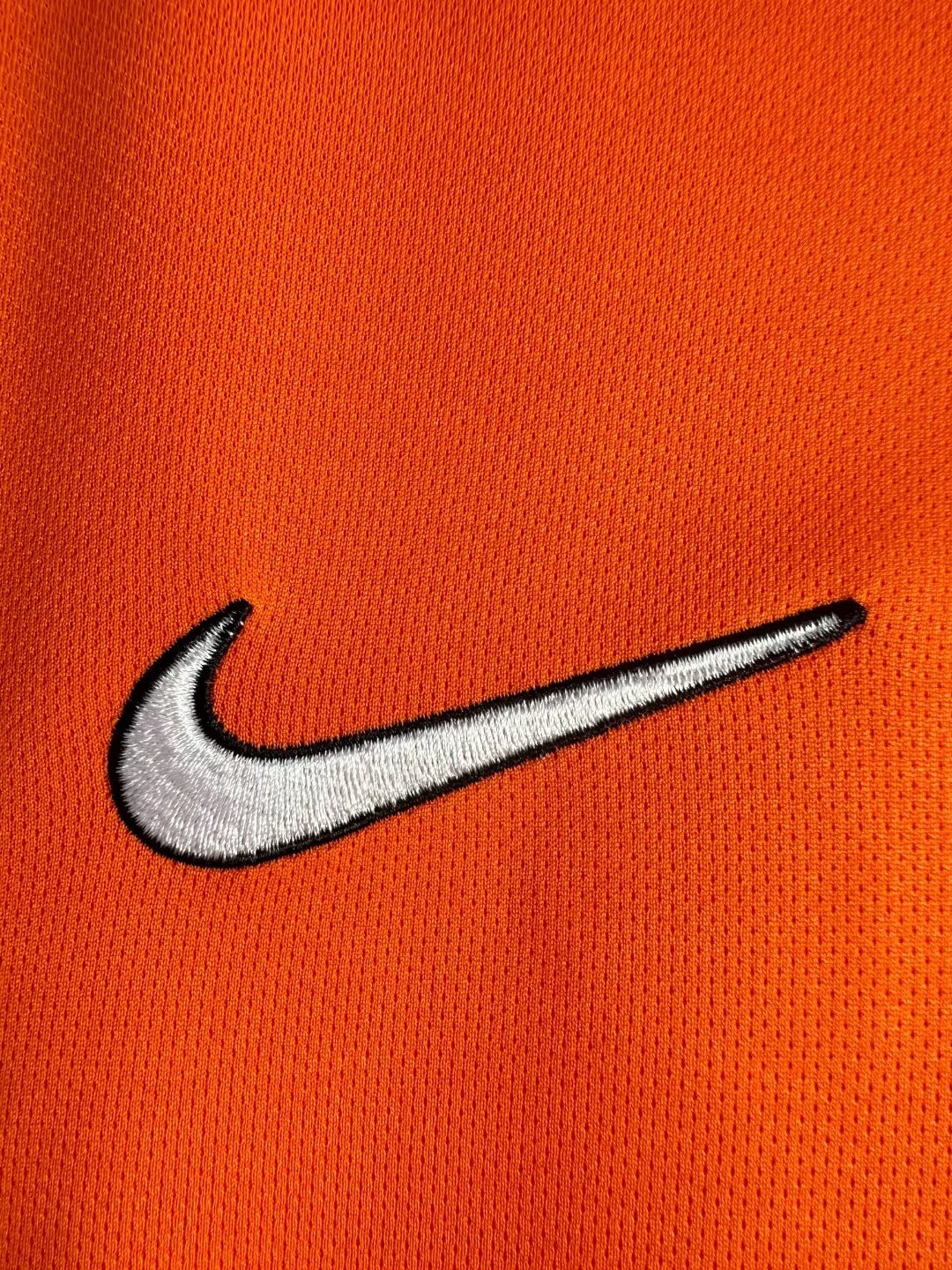 Netherlands Home Retro Long Sleeve Jersey 1998