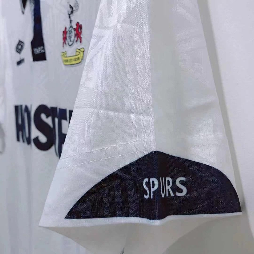 Tottenham Home Retro Jersey 92/94