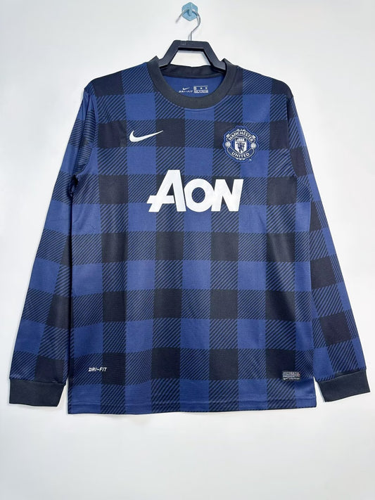 Manchester United Away Retro Long Sleeve Jersey 2013/14
